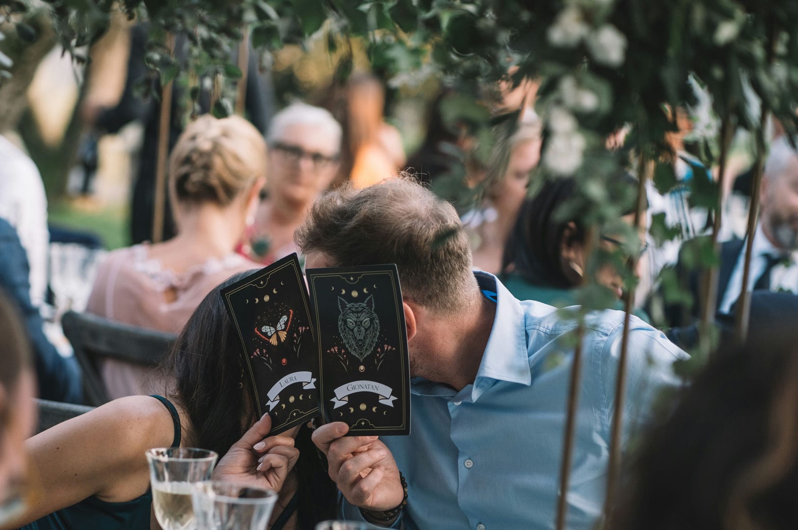The menu is a central table element that speaks of your wedding style. I design and create bespoke menus, graphically coordinated with the invitation, to create perfect visual harmony during the reception in Lake Garda's most beautiful venues
