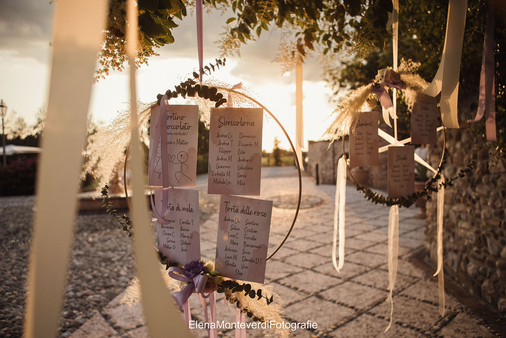 matrimonio Matteo e Francesca: tableau de mariage