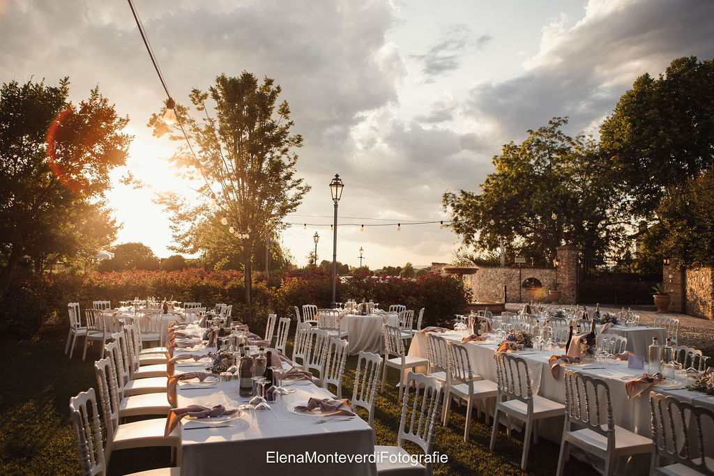 matrimonio Matteo e Francesca: allestimento tavoli