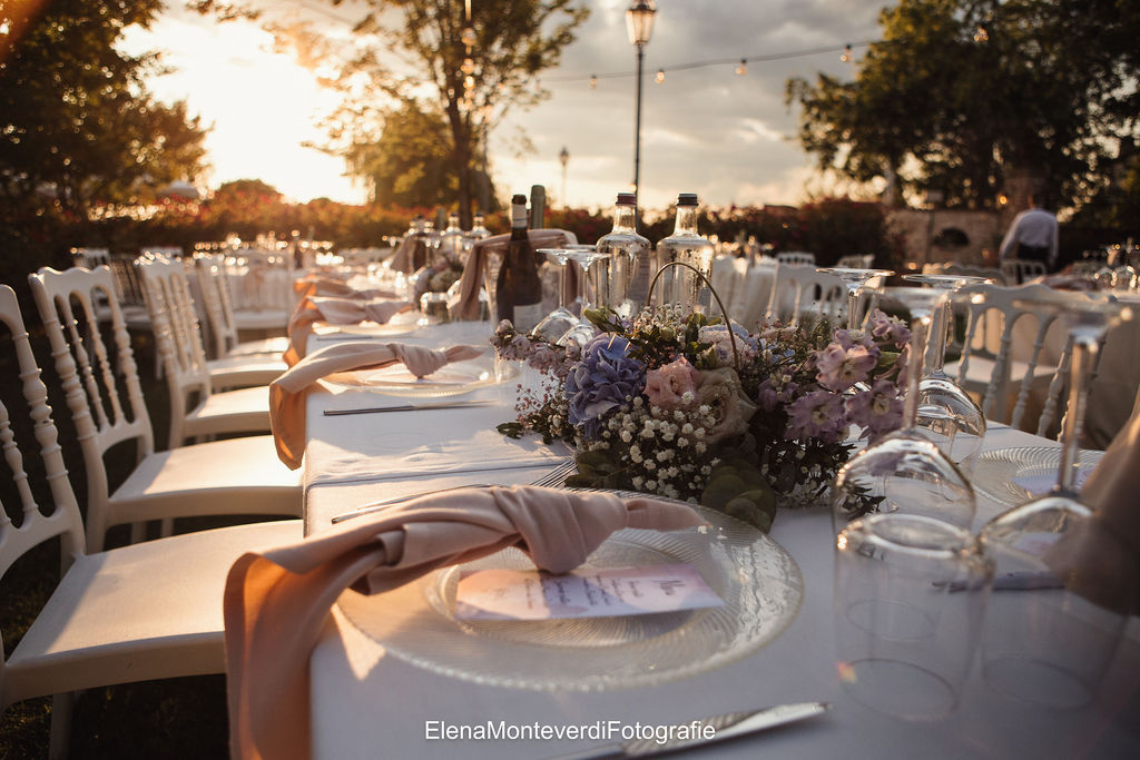 matrimonio Matteo e Francesca: allestimento tavoli