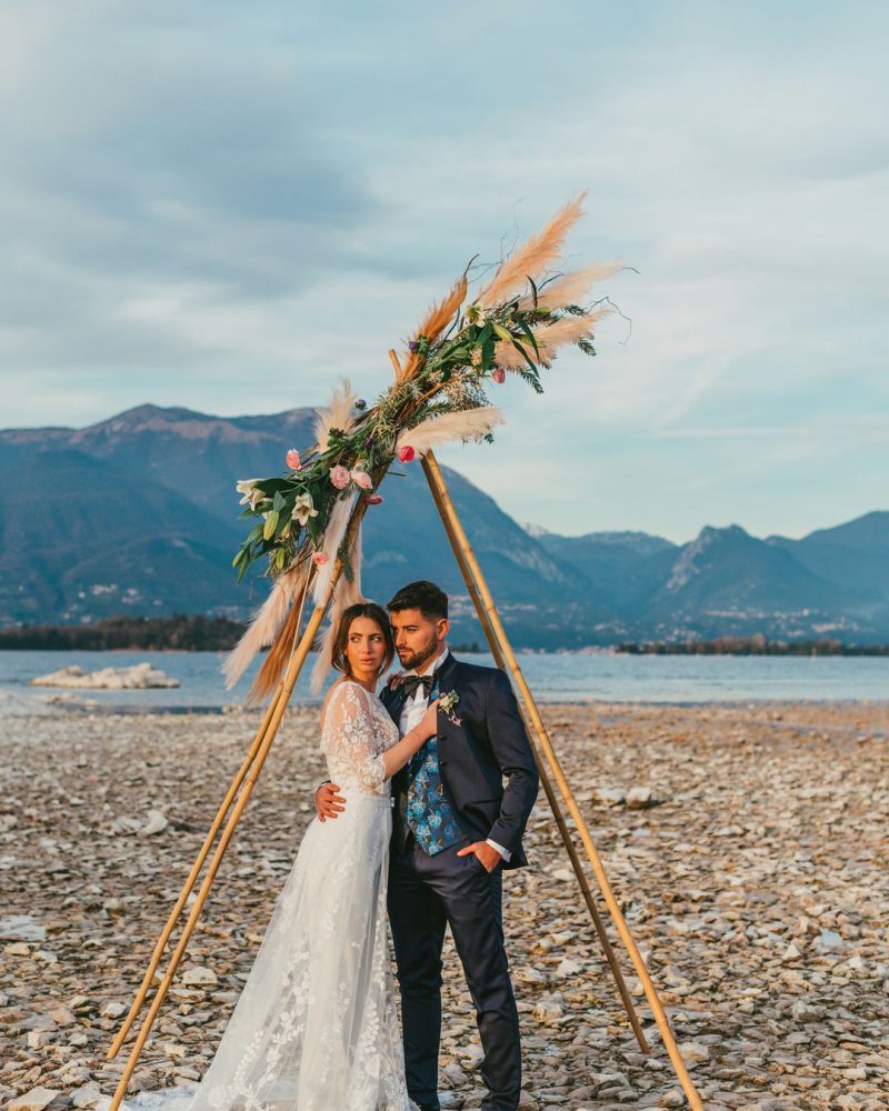 Matrimonio isola dei Conigli Lago di Garda
