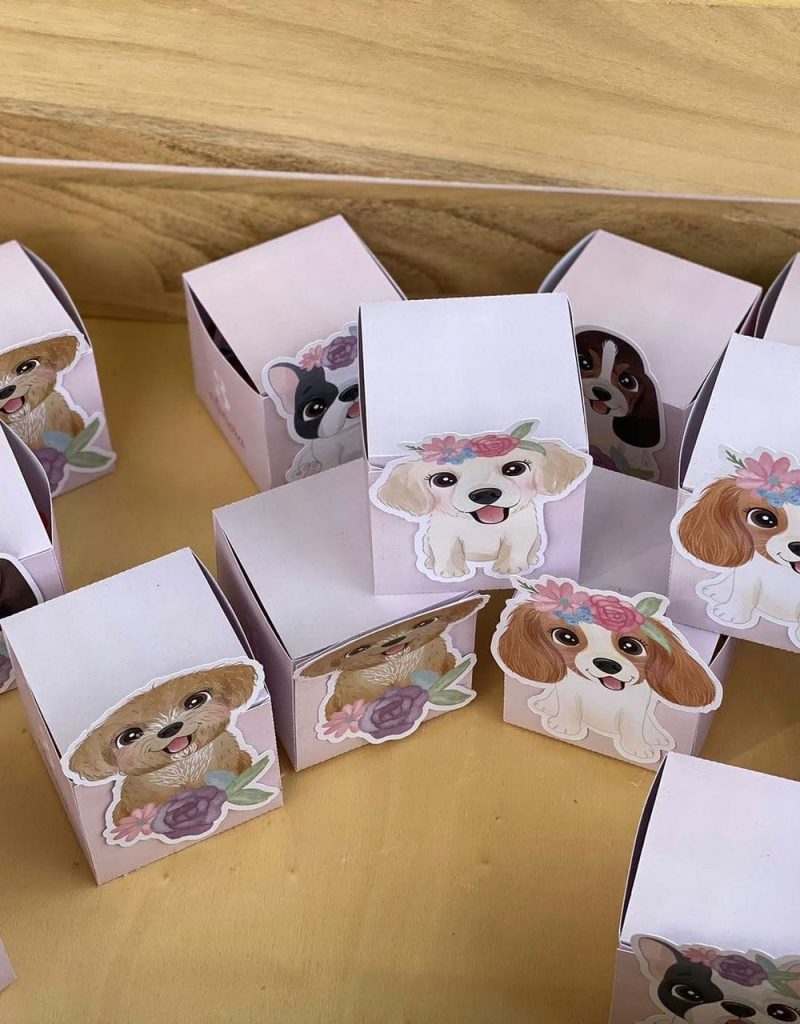 Party-Kit cagnolini: scatoline personalizzate